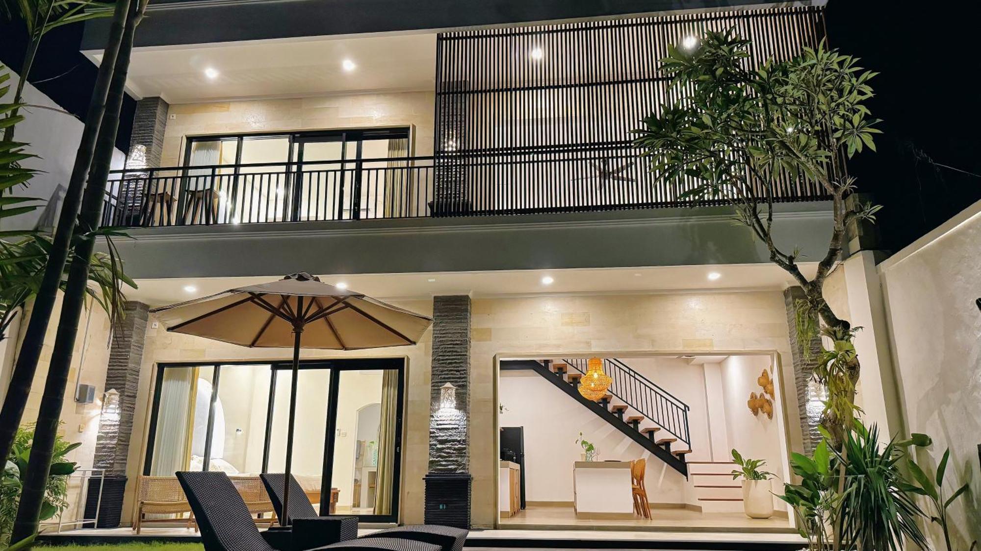 Villa Niu Center Canggu - Fattylion Buitenkant foto