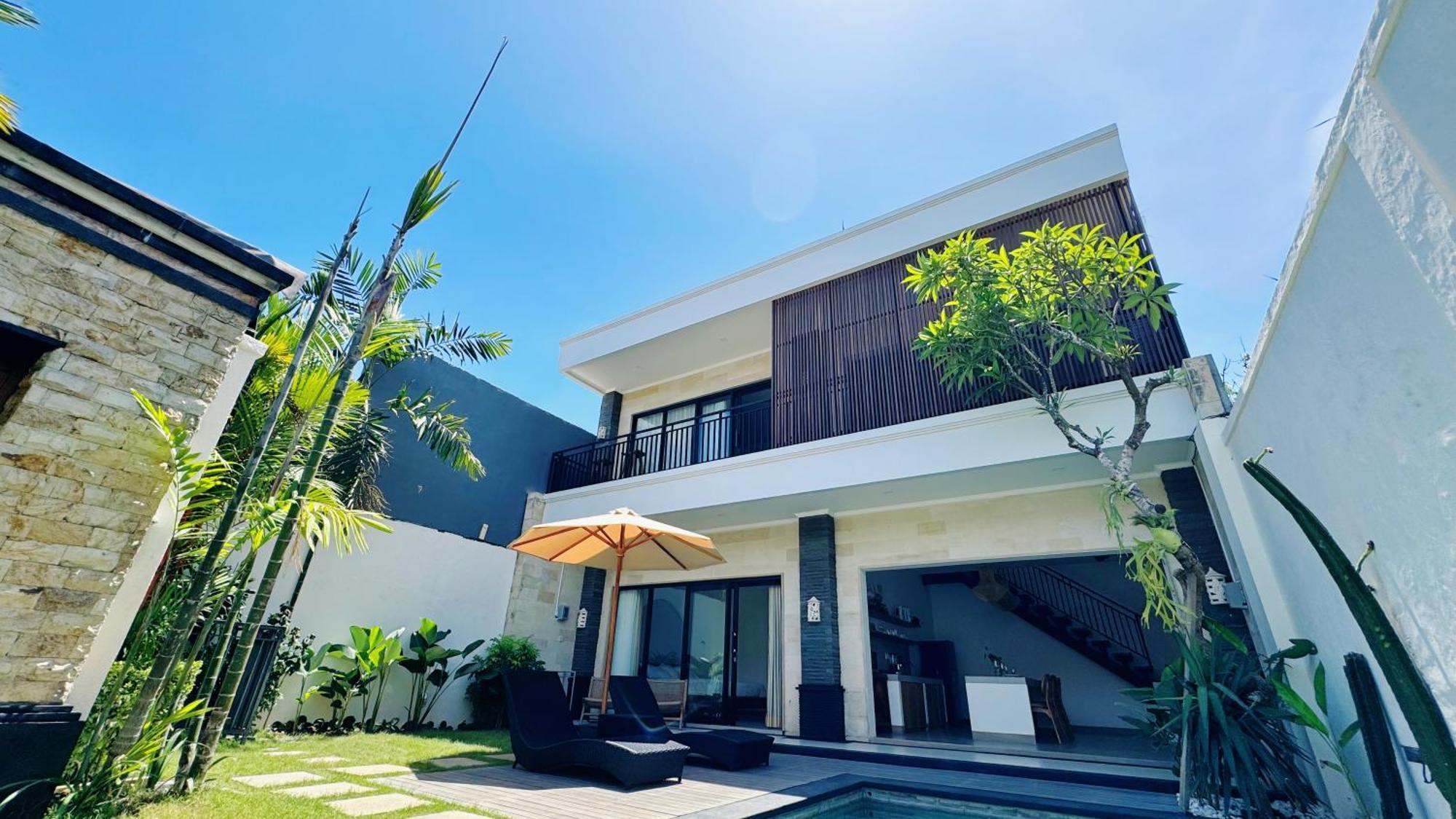 Villa Niu Center Canggu - Fattylion Buitenkant foto