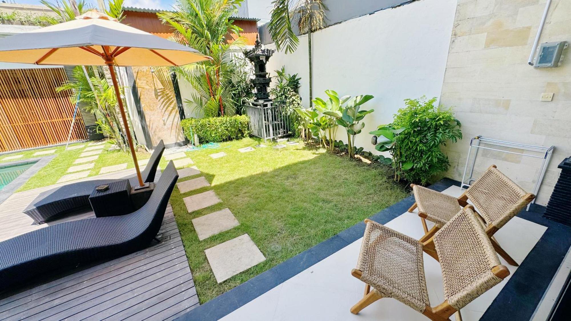 Villa Niu Center Canggu - Fattylion Buitenkant foto